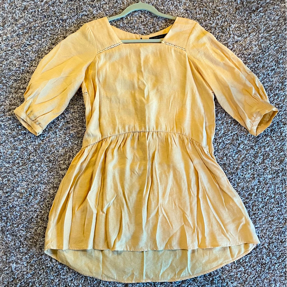 Mini Yellow Dress